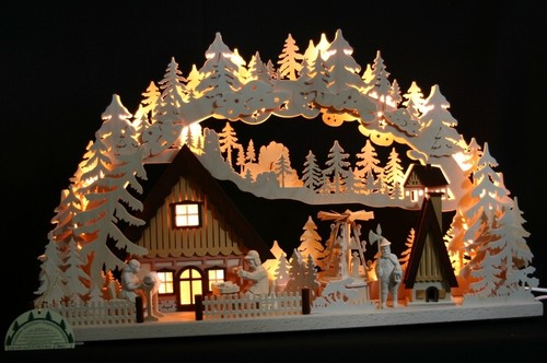 Schwibbogen lichterbogen - 3d-schwibbogen,