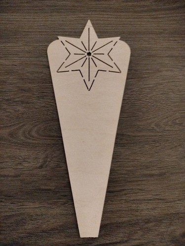 Pyramidenflügel sperrholz - 12,