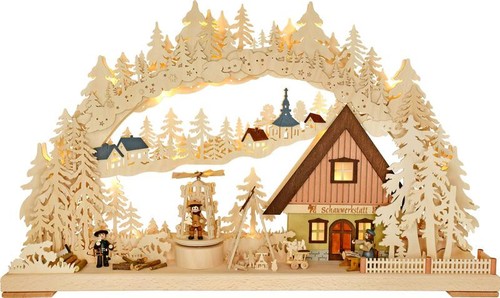 Ratags schwibbogen groß - 3d-schwibbogen,
