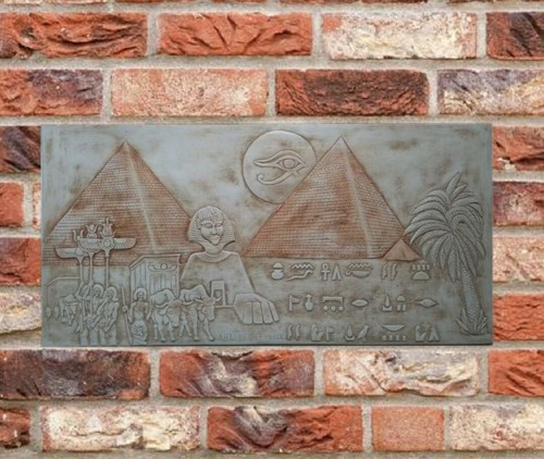 Sphinx ägyptisches relief - d,