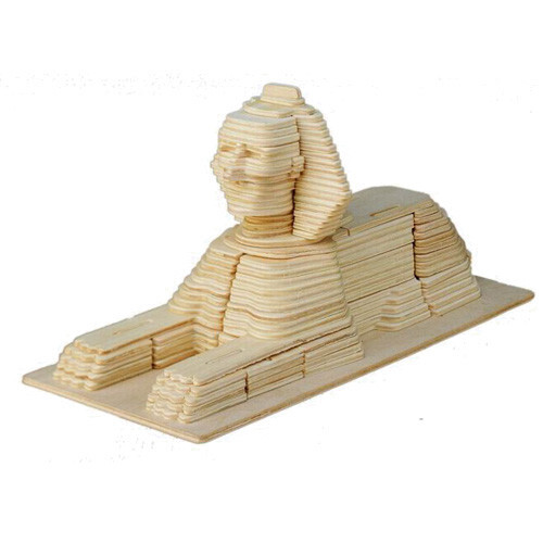 Sphinx holzbausatz holz - 3d,